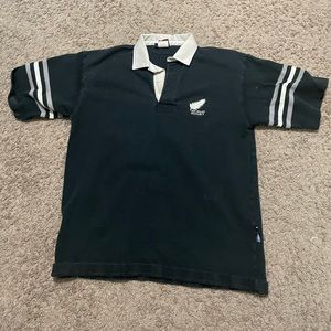 All Blacks short sleeve rugby shirt xl